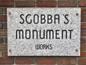 Sgobba's Monument Works'