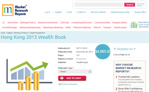 Hong Kong 2013 Wealth Book'