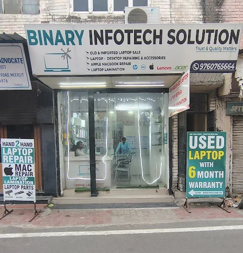 Binary Infotech Solution | Second Hand Laptop In Meerut | Refurbished Laptops In Meerut | Laptop Repairs In Meerut