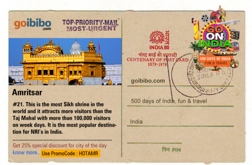 Goibibo Announces Irresistible Discounts On Amritsar Hotel'
