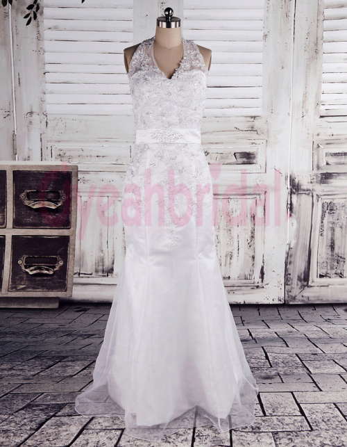 Halter Wedding Dresses Unveiled By Oyeahbridal.com'
