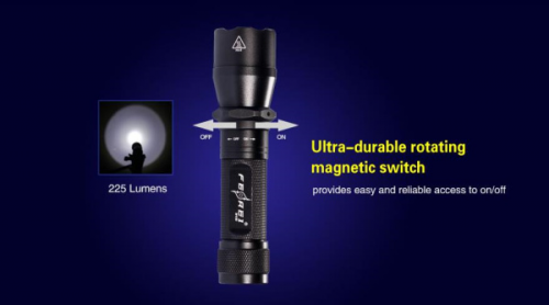 FEREI W150 CREE Q5 225-Lumen Waterproof LED Flashlight Torch'