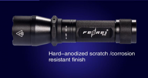 FEREI W150 CREE Q5 225-Lumen Waterproof LED Flashlight Torch'