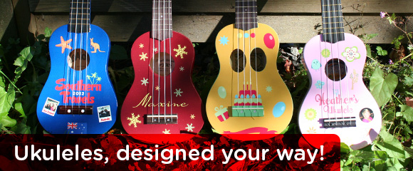 Personalized Ukuleles