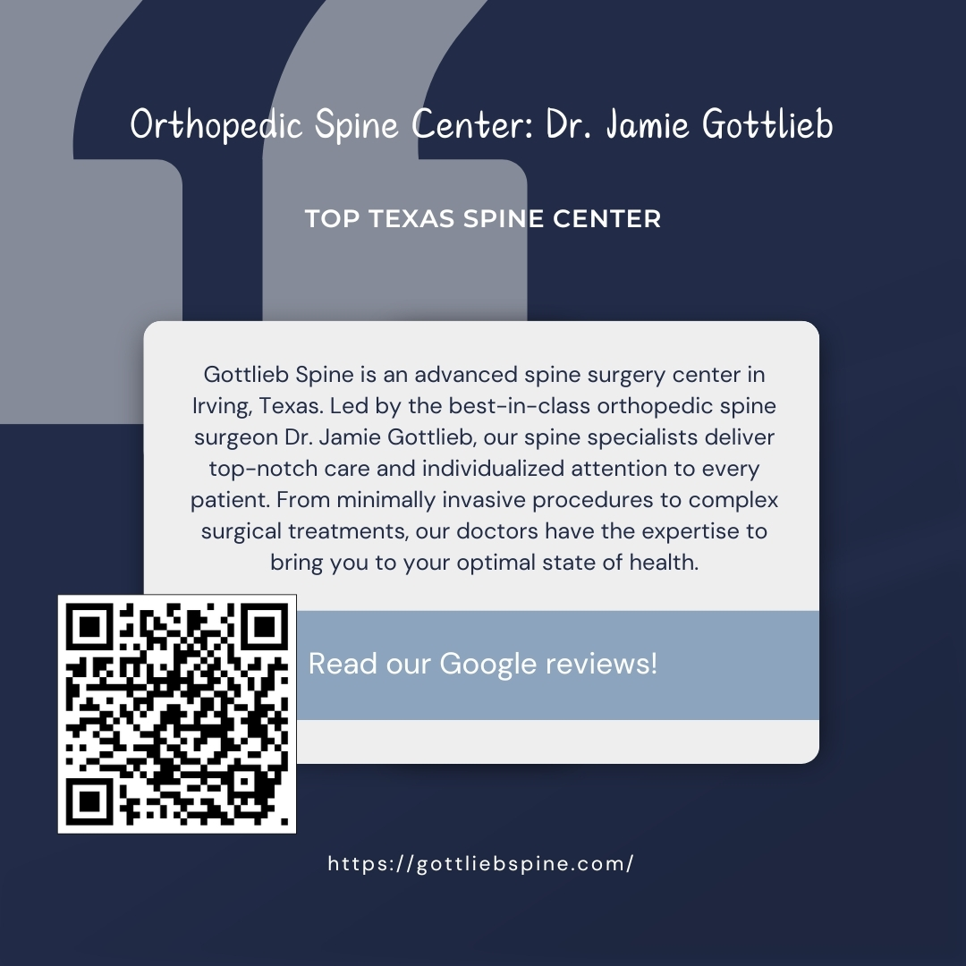 Orthopedic Spine Center: Dr. Jamie Gottlieb'