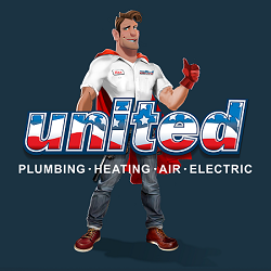 Company Logo For United Plumbing Heating Air & Elect'