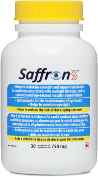 Saffron 2020, Macular degeneration supplement