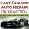 Logo For Last Chance Auto Repair For Cars Trucks'