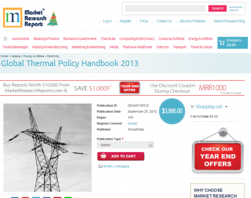 Global Thermal Policy Handbook 2013'
