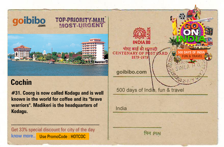 Goibibo.com has Irresistible Offers On Hotels InCochinCity'