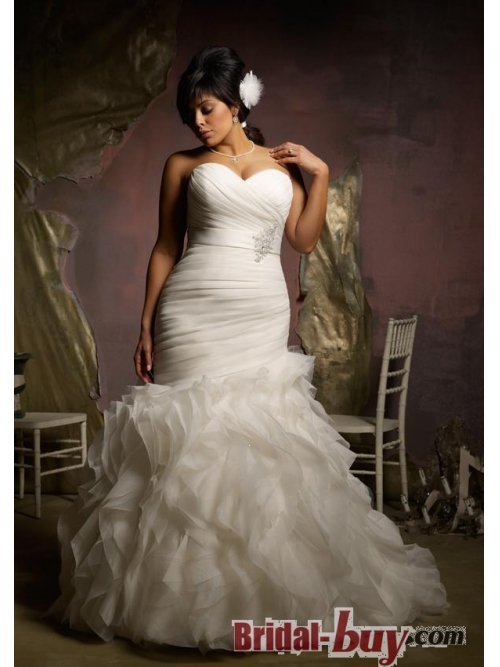 Graceful Plus Size Wedding Dresses At Bridal-buy.com'