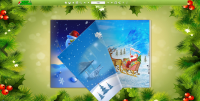 Page flip brochures in Christmas theme