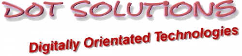 Logo for DOT Solutions'