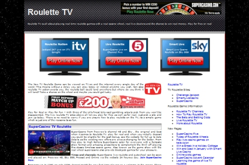 Roulette TV'