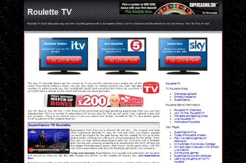 Roulette TV