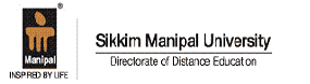 Logo for Sikkim Manipal University of Distance Education'