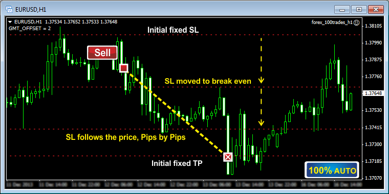 Forex 100 Trades Robot'