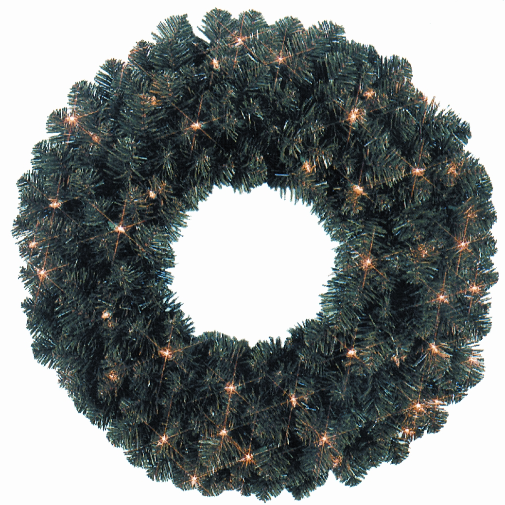 Holiday Lighting (wreath)