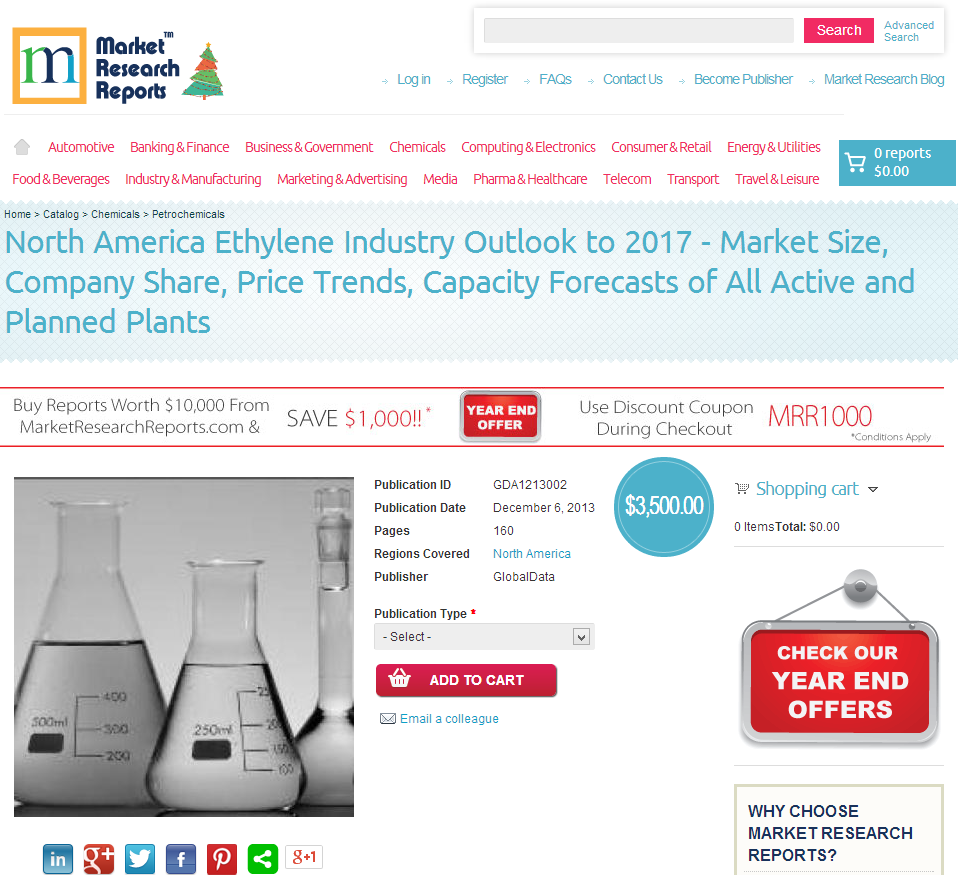North America Ethylene Industry Outlook to 2017'
