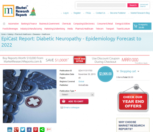 EpiCast Report: Diabetic Neuropathy - Epidemiology Forecast'