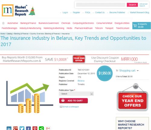 Insurance Industry in Belarus, Key Trends and Opportunities'