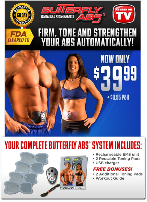Butterfly Abs System As Seen on TV'