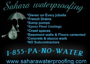Basement waterproofing sump pumps'