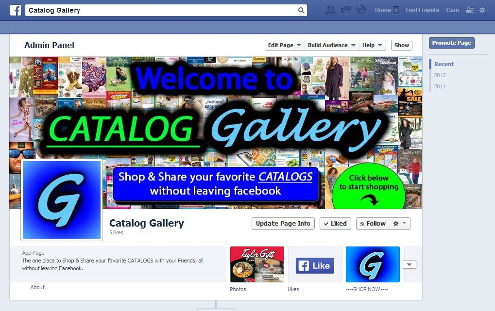 Facebook Shop &amp; Share