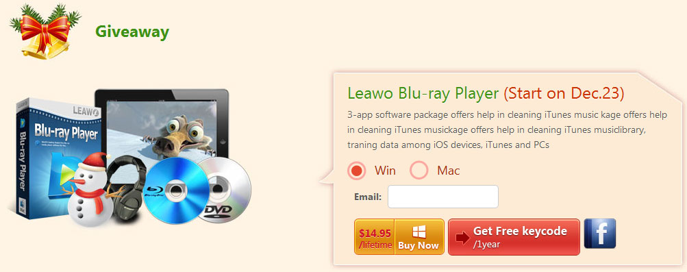 Leawo Blu-ray Player Giveaway