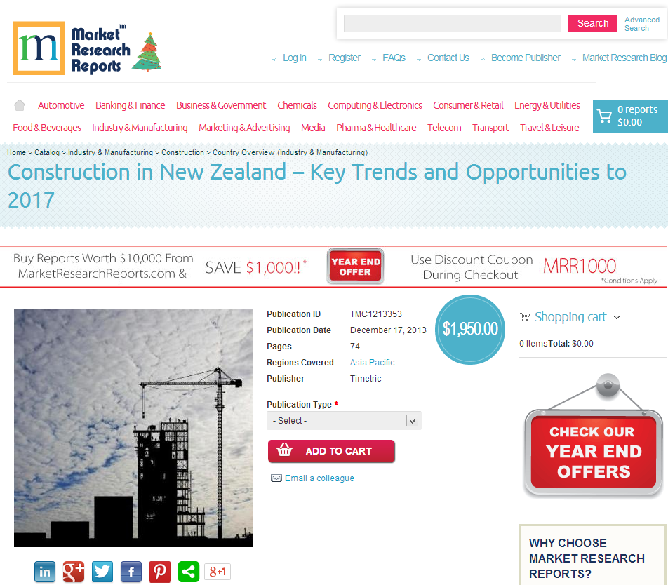 Construction in New Zealand - Key Trends and Opportunities'