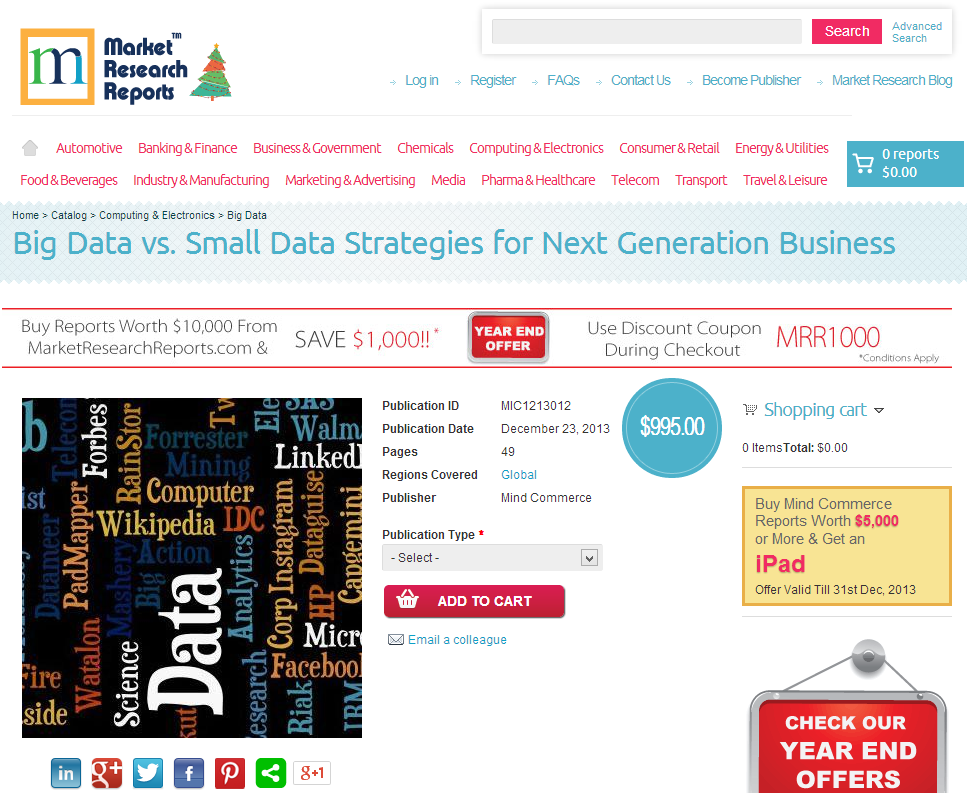 Big Data vs Small Data Strategies'