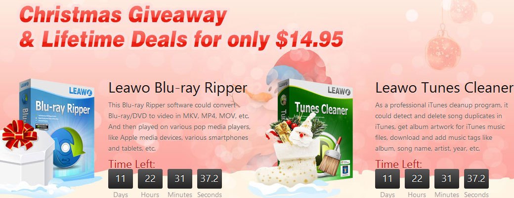 Leawo 2013 Christmas Giveaway &amp;amp; Deal'