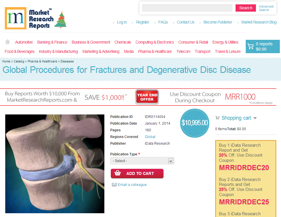 Global Procedures for Fractures and Degenerative Disc Diseas'