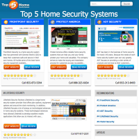 Top 5 Home Security Systems