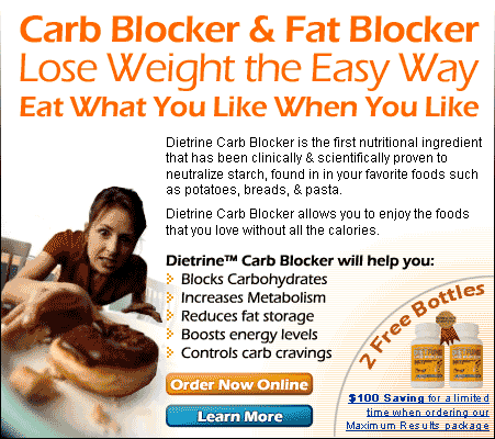 Dietrine Carb Blocker banner