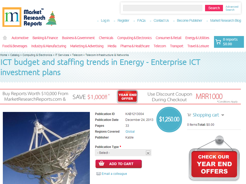 ICT budget and staffing trends in Energy'