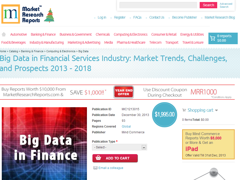 Big Data in Financial Services Industry'