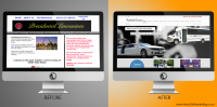 Before and After Website Design - Prez Limos