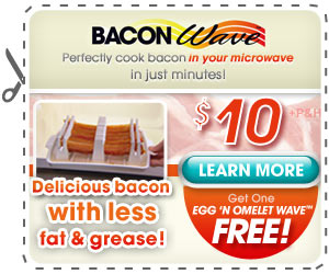 Bacon Wave Bacon Tray'