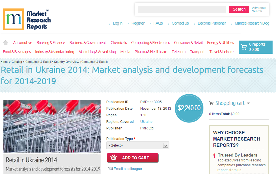 Retail in Ukraine 2014'