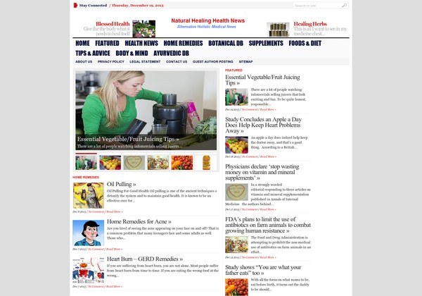 Natural Healing Health News