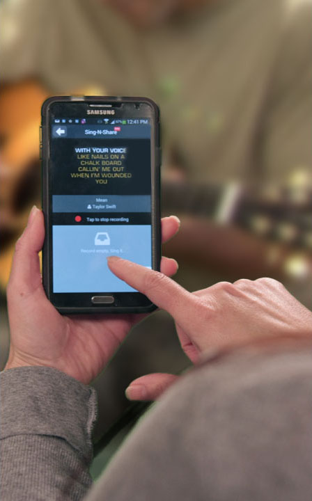 Sing-N-Share Screen Shot'