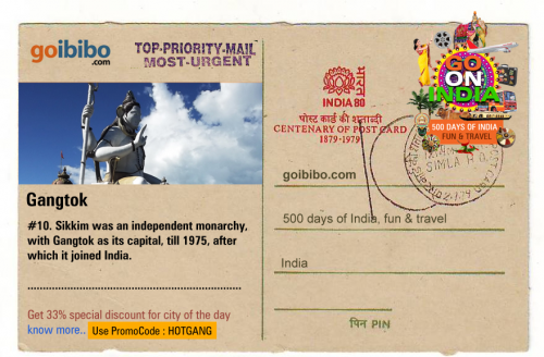 Goibibo.com Initiates Exciting Offers Hotel Bookings Gangtok'