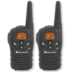 Midland LXT114 hand carry and portable 18 mile two way radio'