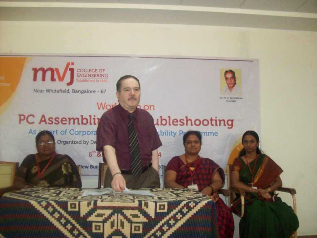 MVJ College of Engineering CSR Activity'