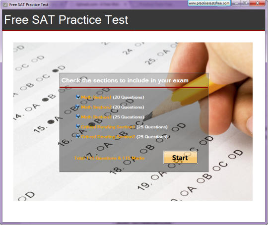 Practice Test Free'