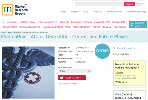 Atopic Dermatitis Current and Future Players'
