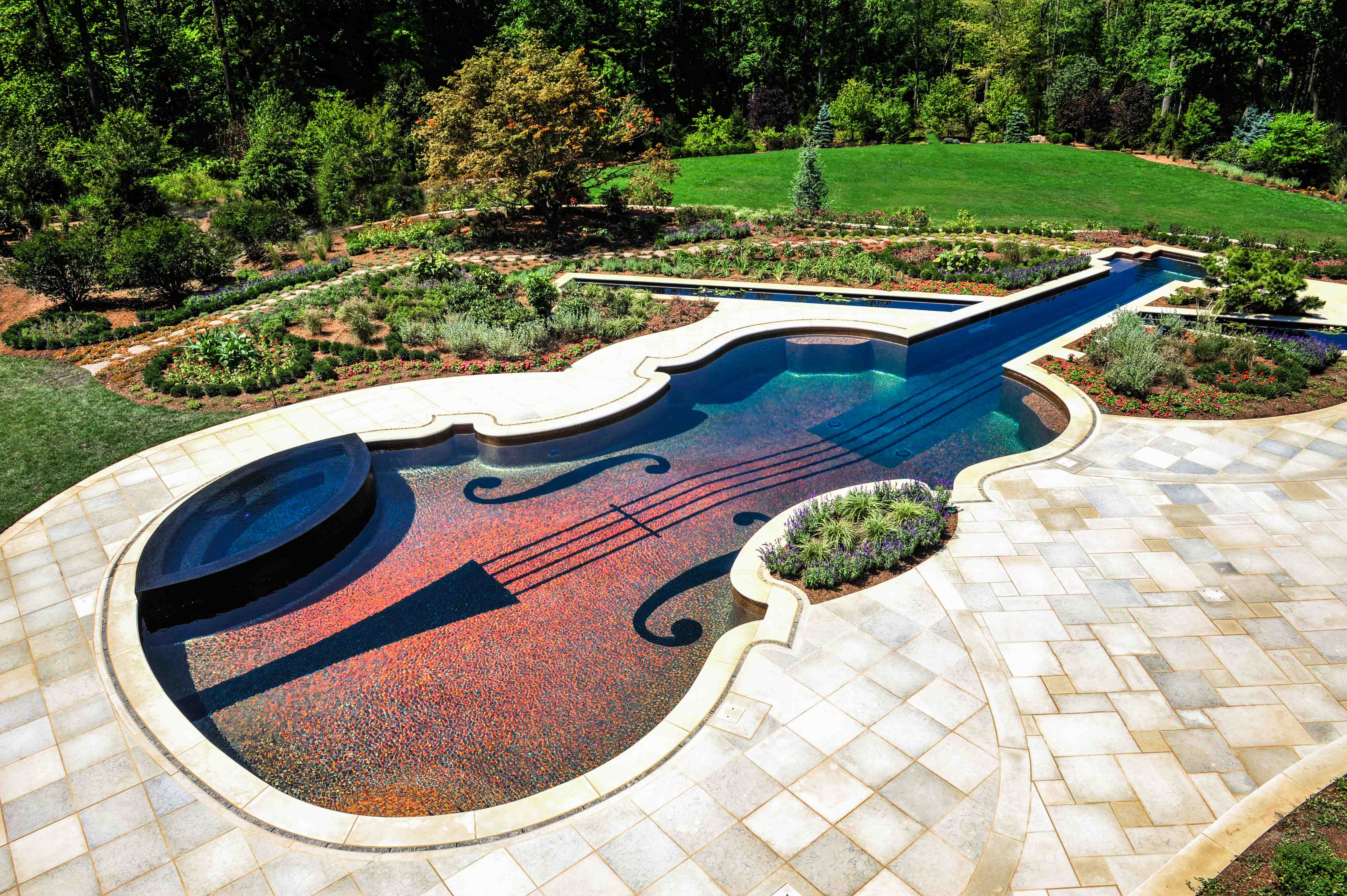 Luxury Inground Swimming Pools
