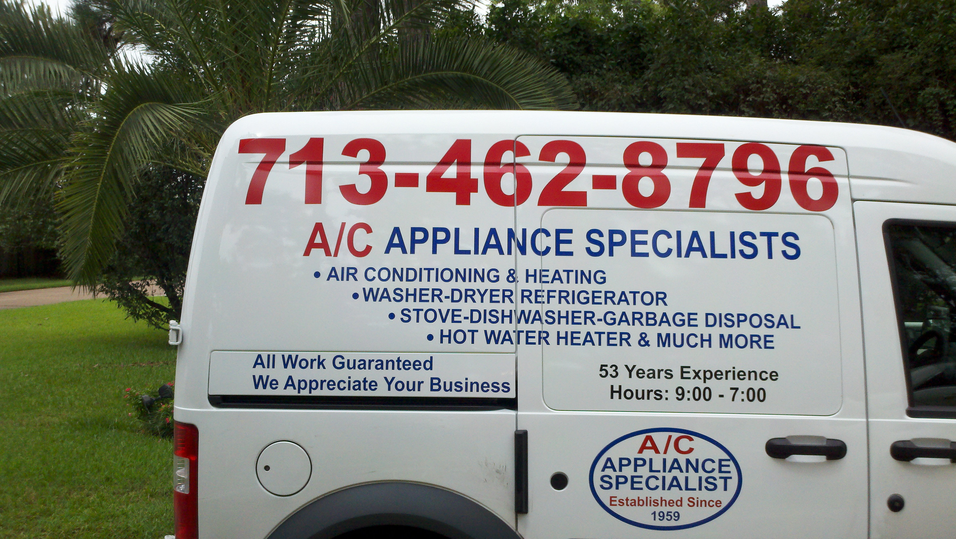 Company Logo For A/C APPLIANCE SPECIALIST'