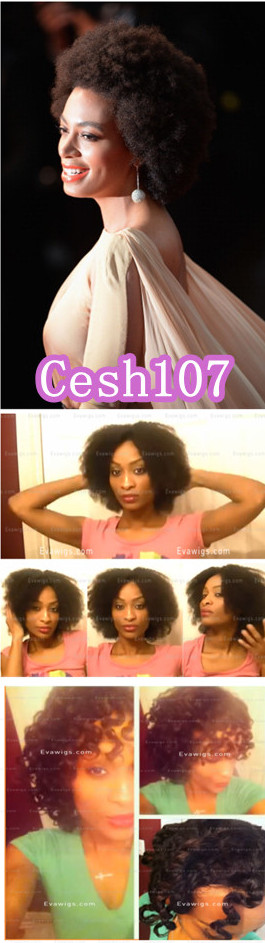 EvaWigs Amazing Afro Curly Wigs for Party &amp;amp; Daily Wo'
